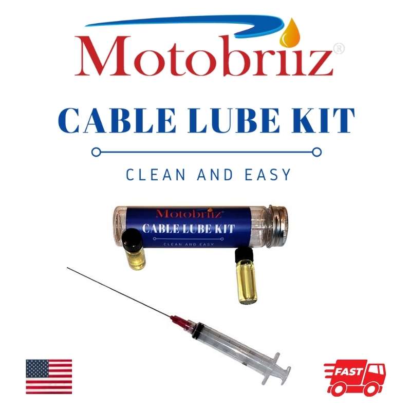 Motorcycle Throttle and Clutch Cable Lube Kit – Motobriiz
