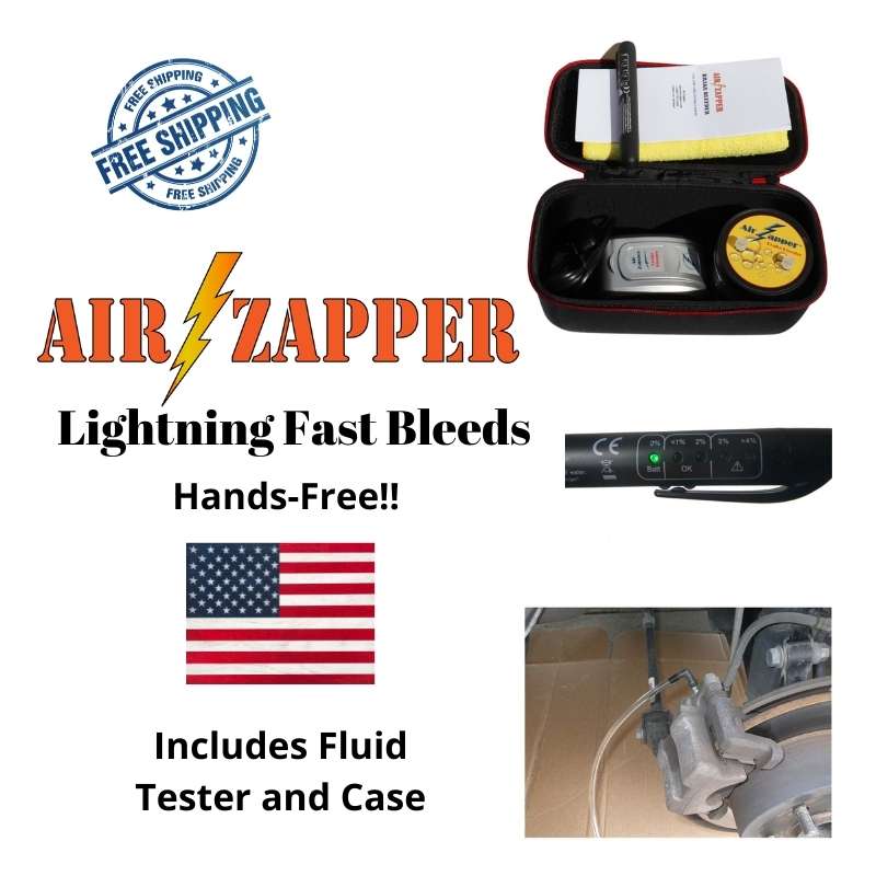 Air Zapper Deluxe Vacuum Bleeder Kit | electric brake bleeder kit motorcycle | electric vacuum brake bleeder | electric brake bleeder kit | motorcycle vacuum brake bleeder | brake line bleeder kit