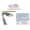 Motobriiz Motorcycle Chain Oiler Applicator Size Guide