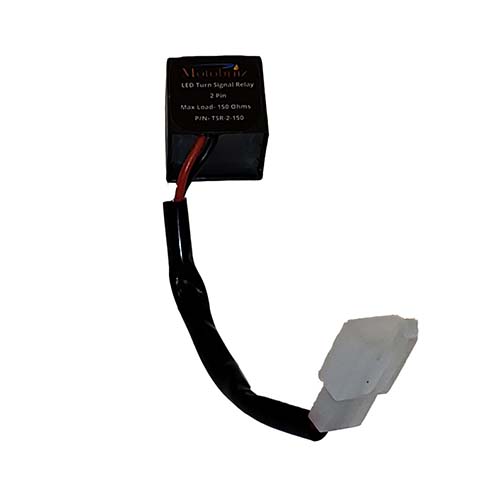 Motorcycle LED Turn Signal Relay with 2 Pin Connector