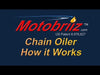 Motobriiz Motorcycle Chain Oiler How it Works  Video