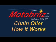 Motobriiz Motorcycle Chain Oiler How it Works  Video