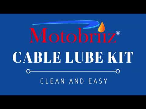 Motobriiz Cable Lube Kit Video