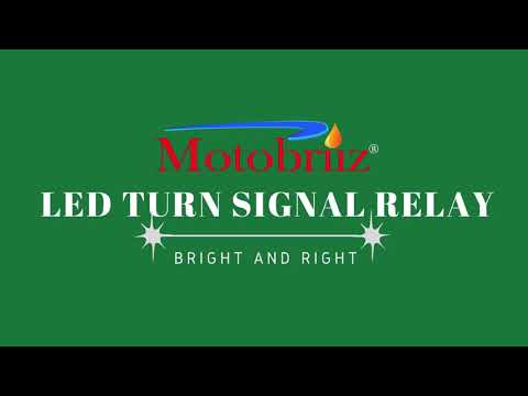 Motobriiz Motorcycle LED Turn Signal Relay Video